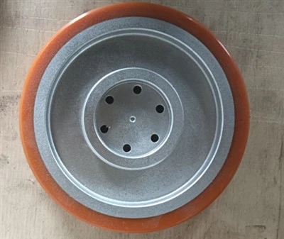 Polyurethane Wheels on Aluminum Cores